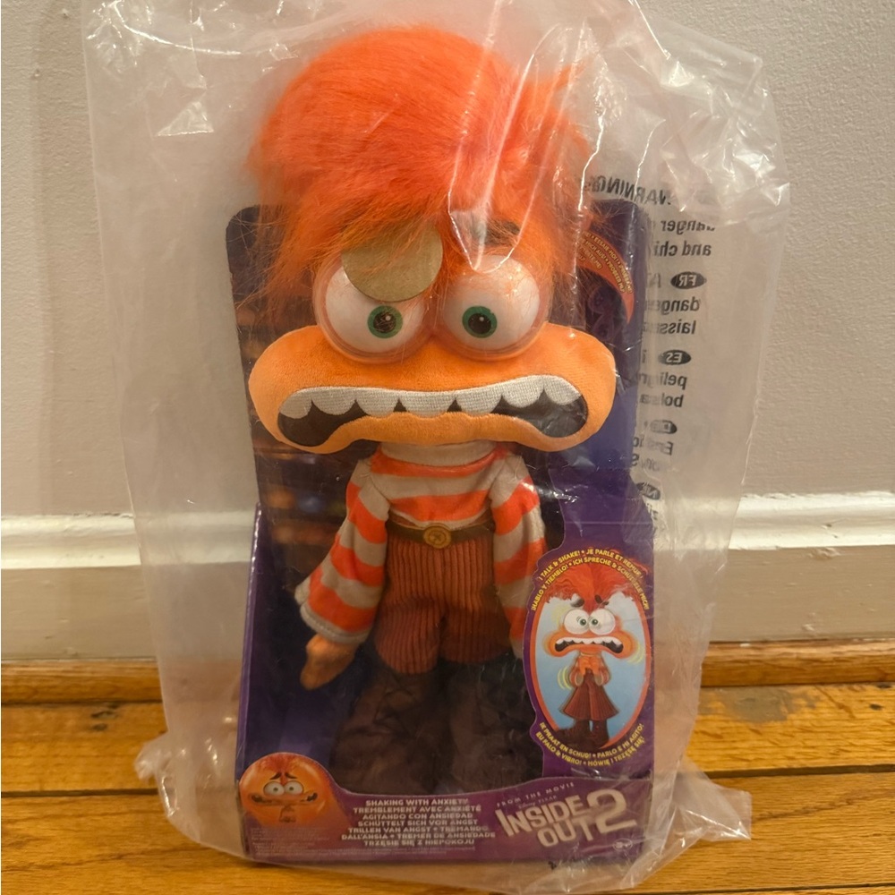 Anxiety Plush Toy - Inside Out 2